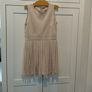 Girls Faux Suede Dress